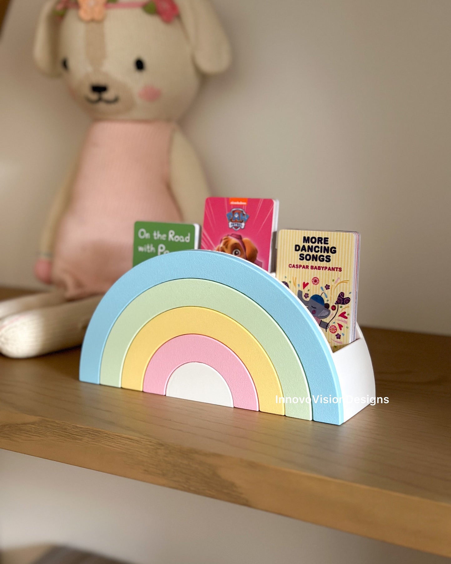 Yoto Rainbow Card Holder - Holds 120 cards - Personalization available!