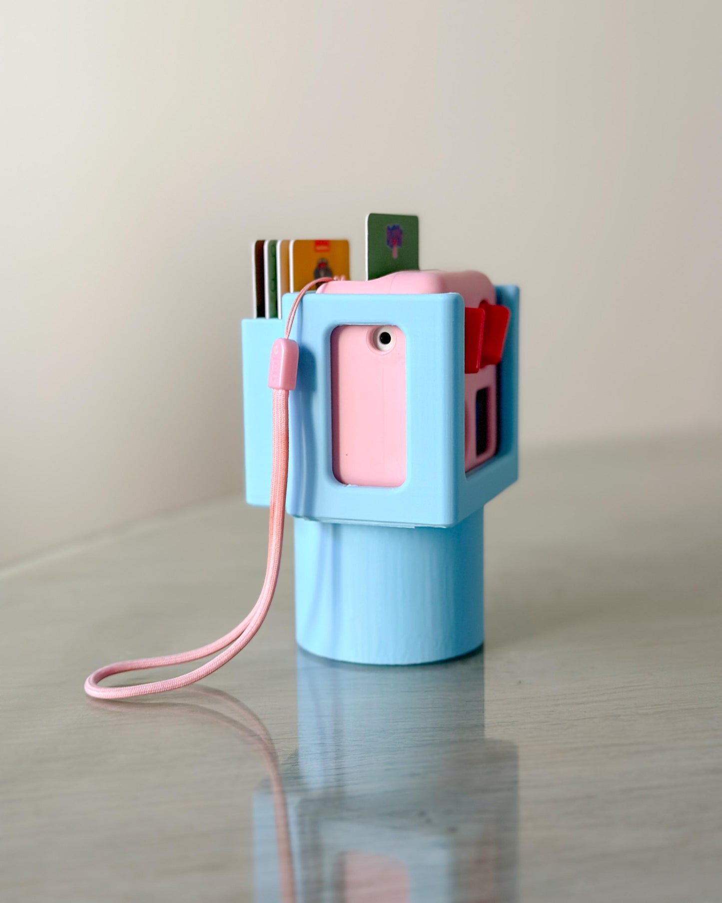 Yoto Holder | Yoto Mini Docking Station for Car seat cup holder | Yoto Dock and Card storage - Personalized