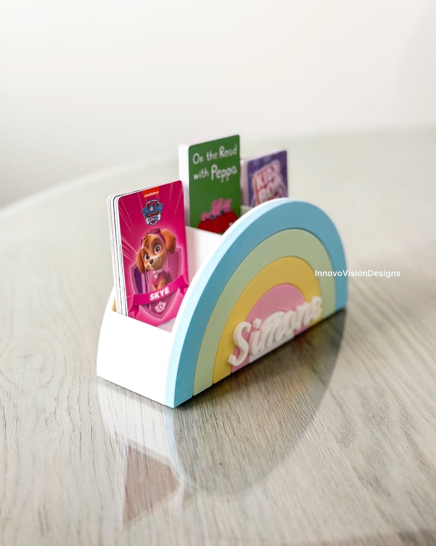 Yoto Rainbow Card Holder - Holds 120 cards - Personalization available!