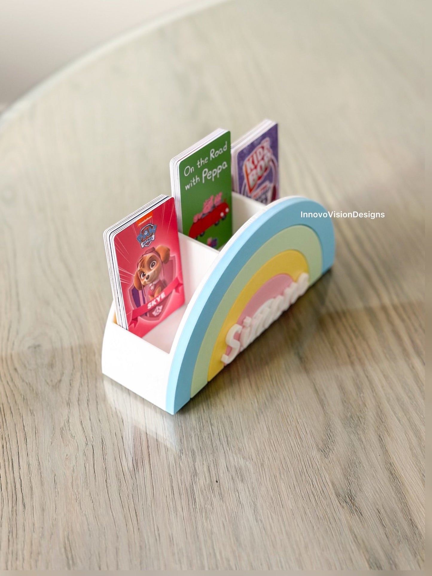 Yoto Rainbow Card Holder - Holds 120 cards - Personalization available!