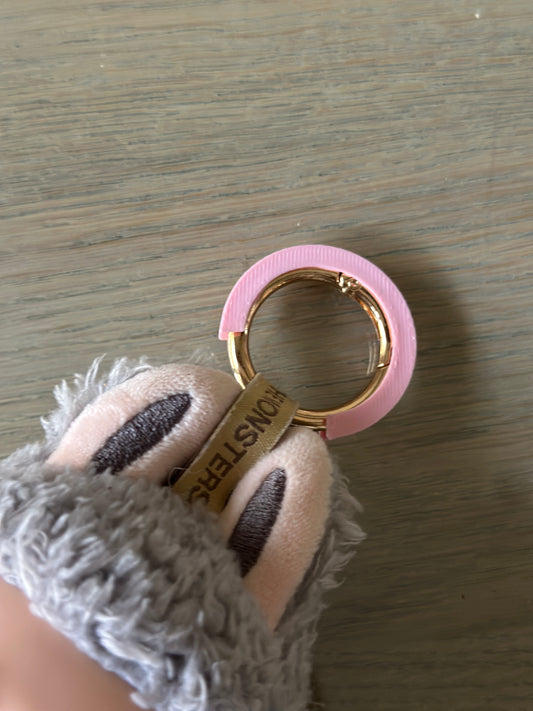 Labubu Keyring Guard - 3, 6 or 12 Pack | - Fits Pop Mart Labubu Keyring I Keychain Protectors|  Security Ring Saver