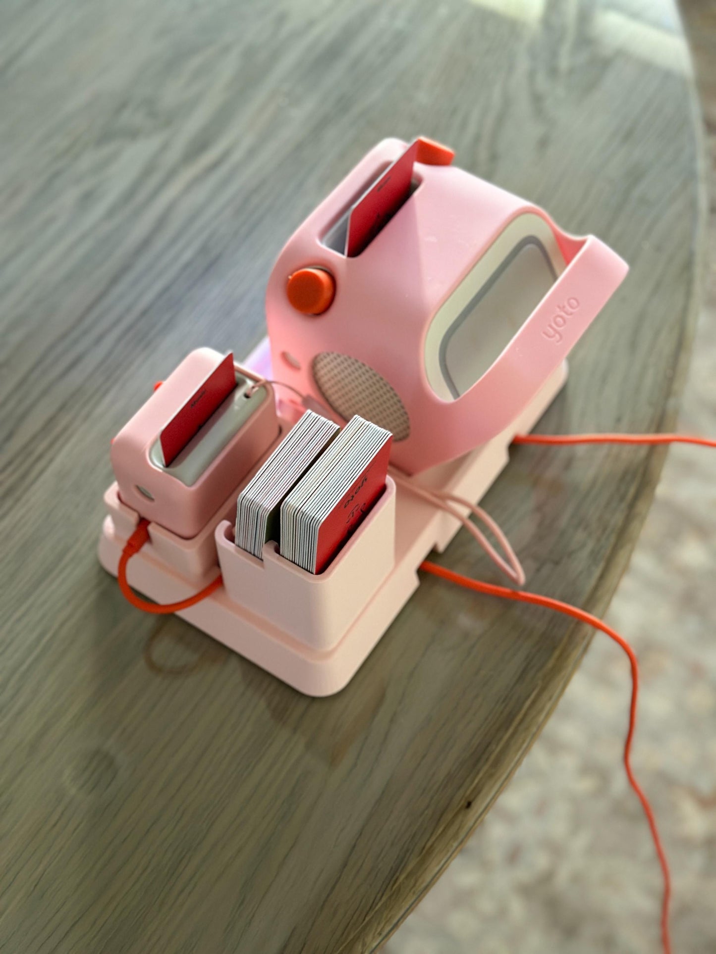 Yoto Player (3rd Generation) and Yoto Mini (1st and 2nd Generation) - Docking Stand with Card Holder