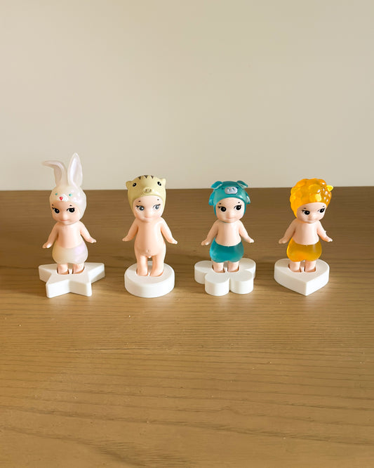 Sonny Angel Figurine Holder | Sonny Angel display stand base | 3D Printed Figurine for shelf and stand