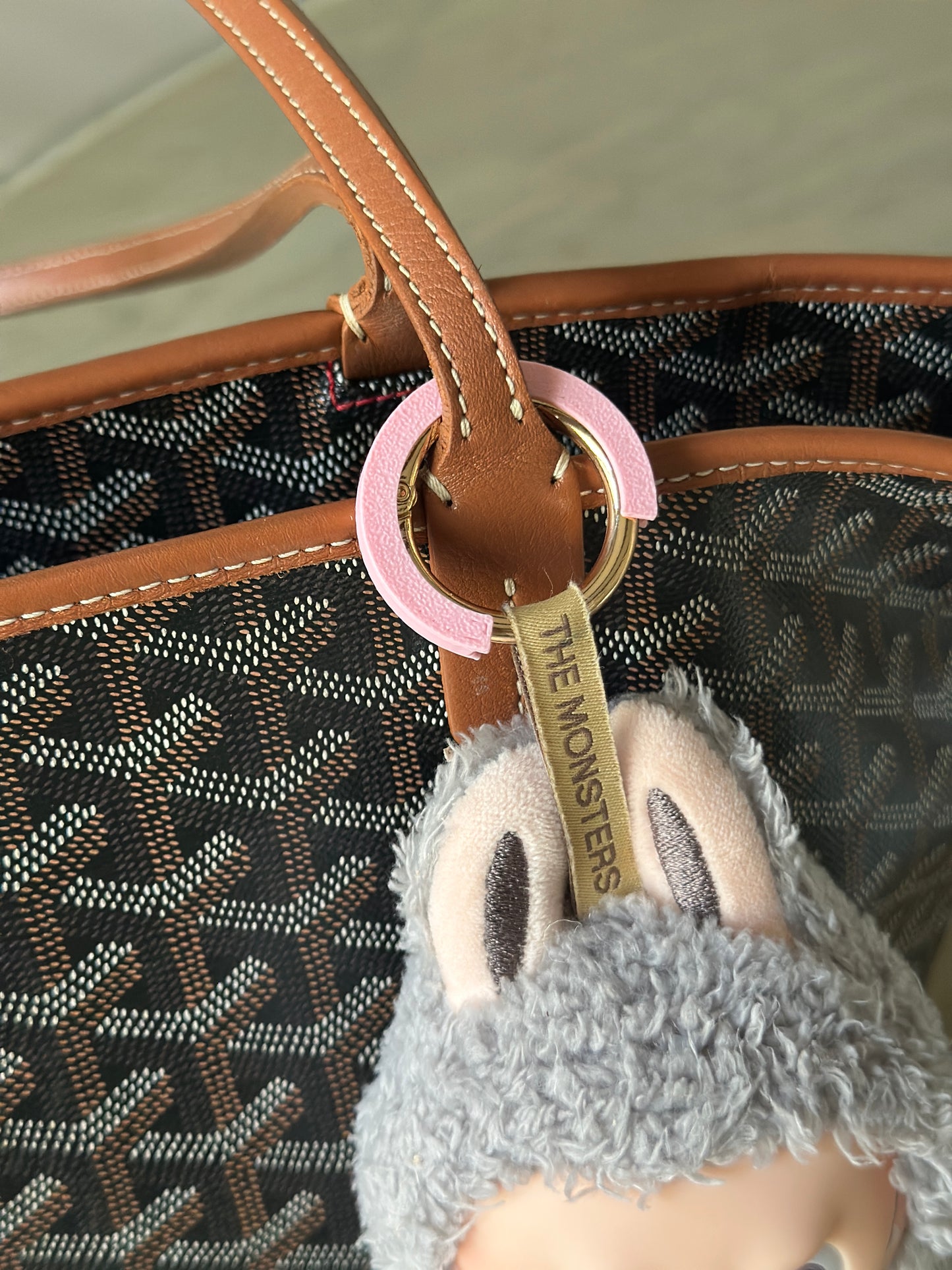 Labubu Keyring Guard - 3, 6 or 12 Pack | - Fits Pop Mart Labubu Keyring I Keychain Protectors|  Security Ring Saver