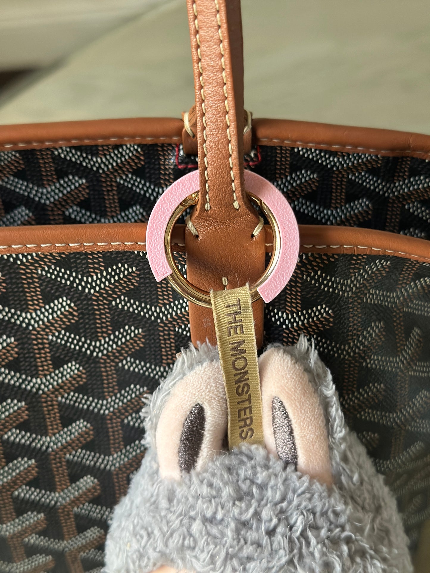 Labubu Keyring Guard - 3, 6 or 12 Pack | - Fits Pop Mart Labubu Keyring I Keychain Protectors|  Security Ring Saver